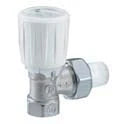 Giacomini robinet radiateur équerre thermostatisable 1/2 x 1/2 - douille auto-étanche