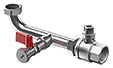 Reflex kit AG, groupe de raccordement 4/4"