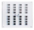 Renson grille à poser intérieure 4032 240 x 200 mm - blanc RAL 9010