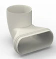 Renson Easyflex 80 pièce de raccordement pour bouche