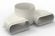 Renson Easyflex 125 pièce de raccordement double pour bouche