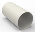 Renson Easyflex Passage béton 125 rond 0,25 mètres