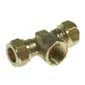 VSH bicône Eau té de transition avec filetage femelle FFF 15 x 1/2 F x 15 mm