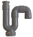 DBJ siphon universel à coller 50 mm - avec collerette