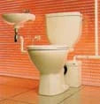 SFA Sanibroyeur Sanitop pour wc - hauteur d'évacuation 4m avec 1 raccordement extra