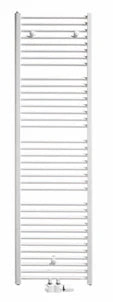 Procasa Initium radiateur sèche-serviette 1763 x 585 mm - 934 Watt (EN442 75/65/20) - connexion universele (G/D & central) - Ral 9016 blanc signalisation