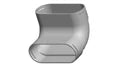 Zehnder ComfoFlat 51 coude 90° verticale