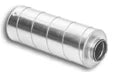 Sanutal Spiralit silencieux 900 mm (isolation 50 mm) 180 x 180 mm - avec joint