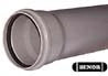 Wavin PVC RIO tuyau avec manchon 110 x 3,2 mm (longueur 3m) - gris - prix par mètre