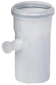 Ubbink Rolux connection avec 2 pris. 80/125 avec/PP
