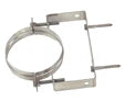 Ubbink Rolux concentrique PP/Inox collier 80/125 mm