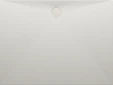 Procasa Solid Shower receveur de douche solid surface 1200 x 900 x 26 mm - blanc mat - plaque de finition inclus