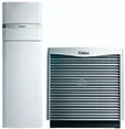 Vaillant flexoCOMPACT exclusive VWF 58/4 400V pompe à chaleur avec boiler intégré 175 l - 5300 W - label ERP CV: A++ - label ERP sanitaire: A