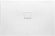 Villeroy & Boch Squaro Infinity tub de douche 1600 x 900 x 40 mm - edelweiss - avec cache d'évacuation avec bord chromé