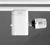 Vasco set de vanne équerre EK3/4 - RAL 9016 blanc signalisation - droit en dessous