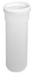 Ubbink Rolux PP rallonge (longueur 2000mm) 80 mm - blanc
