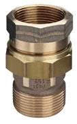 Viega bronze raccord 3-pièces droit joint plat MF 2 x 2