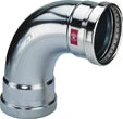 Viega Prestabo acier zingué XL coude 90° FF 76,1 x 76,1 mm
