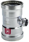 Viega Prestabo acier zingué XL té FFF 76,1 x 76,1 x 76,1 mm
