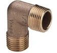 Viega bronze coude 90° MM 4/4 x 4/4