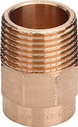 Viega bronze à souder raccord de transition MF 22 x 3/4 M
