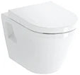 Vitra Integra wc-suspendu PACK VitraFlush (wc-suspendu + siège softclose) sans bride - blanc - B355xD540 mm
