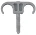 Walraven BIS plugbeugel kunststof dubbel M6 x 20-25 mm grijs