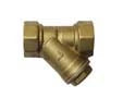 Fixaflex laiton Y-filtre à eau avec inox tamis FF 2 x 2