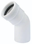 Wavin Wafix PP blanc coude 45° MF 32 x 32 mm