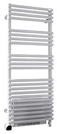 Zehnder Forma Air radiateur sèche-serviette avec blower 1798 x 496 - 973 W (EN442 75/65/20) + 1000 W - RAL 9016 blanc signalisation