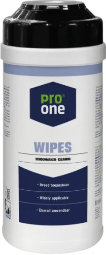 ProOne Clean lingettes nettoyantes (prix par bidon de 80pcs)