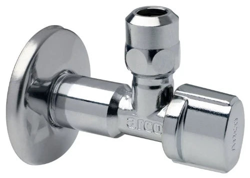 Arco A-80 robinet d'arrêt à bille MF 1/2 x 10 mm - chromé - écrou long