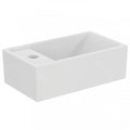 Ideal Standard i.life S lave-mains 370 x 210 mm - blanc - avec trou de robinet gauche - sans trop-plein