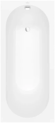 V&B Oberon Rechthoekig bad 1700 x 750 mm Stone White