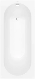 V&B Oberon Rechthoekig bad 1700 x 750 mm Stone White