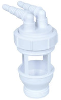 McAlpine Airgap sifon d'adoucisseur d'eau + trou d'évent 12-20 6/4 - blanc