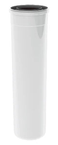Burgerhout Twinsafe concentrique PP/acier tuyau (longueur 2000 mm) 60/100 mm