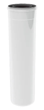 Burgerhout Twinsafe concentrique PP/acier buse (longueur 2000 mm) 100/150 mm