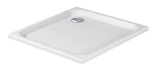 Duravit D-code receveur de douche acrylique 900 x 900 x 85 mm - blanc - écoulement 90 mm
