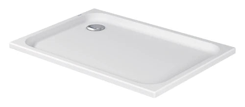 Duravit D-Code receveur de douche acrylique 1200 x 800 x 60 mm - blanc - écoulement 90 mm