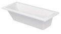 Duravit D-Code baignoire 1600 x 700 mm - acryl - blanc - sans pieds