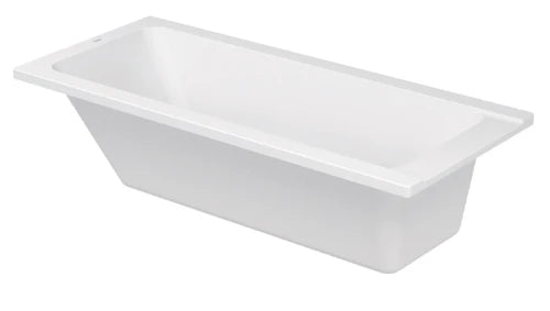 Duravit D-Code baignoire 1600 x 700 mm - acryl - blanc - sans pieds