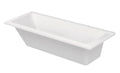 Duravit D-Code baignoire acrylique 1700 x 700 mm - blanc - sans pieds - vidage centrale