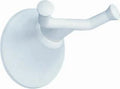 PORTE MANTEAU DOUBLE LINIDO blanc synthetique