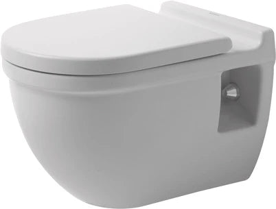 Duravit Starck 3 cuvette suspendue rehaussée (+50mm) - blanc - L360xP540 mm