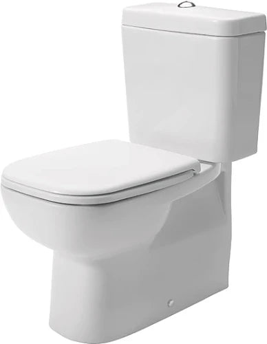 Duravit D-Code cuvette à poser sortie Vario Back to Wall - blanc - B355xD650 mm