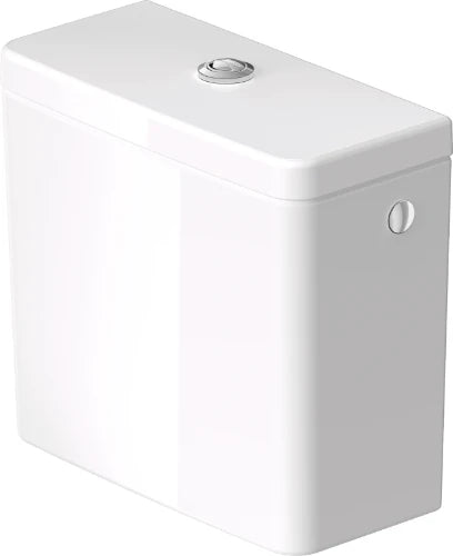 Duravit D-Neo réservoir de chasse - blanc - raccordement latéral - Dual Flush