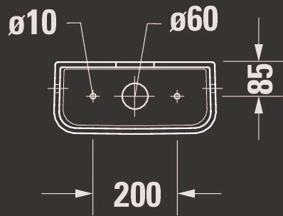 Duravit DuraStyle Basic réservoir de chasse - blanc - raccordement latéral - Dual Flush - 6/3l eau de chasse