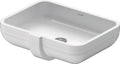 Duravit Happy D.2 lavabo sous plan 520 x 385 mm - blanc - sans trou de robinet - avec trop-plein