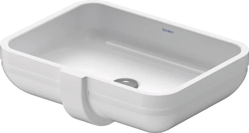 Duravit Happy D.2 lavabo sous plan 520 x 385 mm - blanc - sans trou de robinet - avec trop-plein